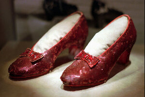 Ruby Slippers Worn By Dorothy Gale #1 Weekender Tote Bag by Panoramic  Images - Pixels